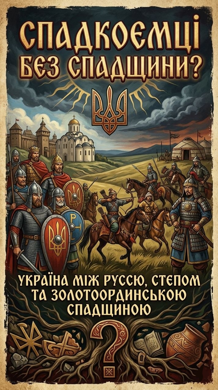 Артем Кукса - СПАДКОЄМЦІ БЕЗ СПАДЩИНИ? УКРАЇНА МІЖ РУССЮ, СТЕПОМ ТА ЗОЛОТООРДИНСЬКОЮ СПАДЩИНОЮ